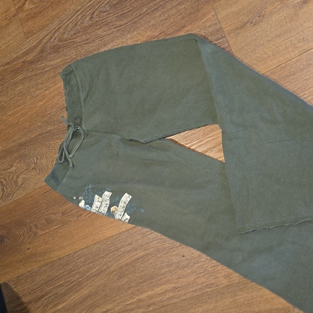 HARLEY DAVIDSON WIDE LEG JOGGERS. #6171 - Picture 5 of 6